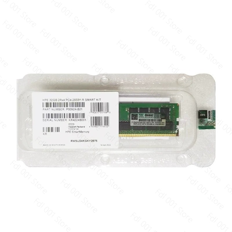 32Gb 2Rx4 Pc4 2933Y - หน่วยความจำเซิร์ฟเวอร์ HPE 32GB 2Rx4 PC4-2933Y รุ่น
