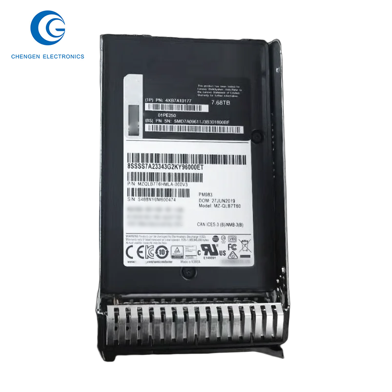 ลดราคา 4Xb7A10177 7.68TB PCI E - U.2 Nvme Ssd 7.68Tb บทวิจารณ์และราคา