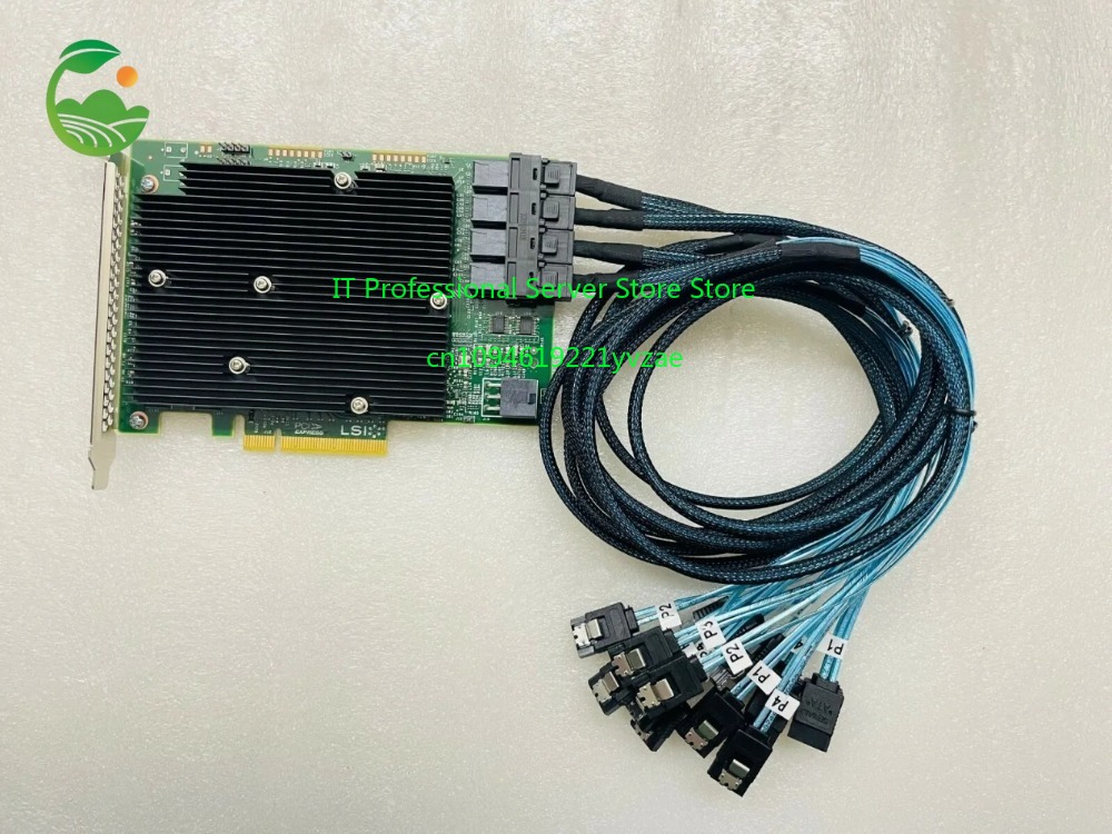 การ์ด HBA LSI 9300-16i 12Gbps  - Lsi 9300 16I Hba It Mode บทวิจารณ์และราคา