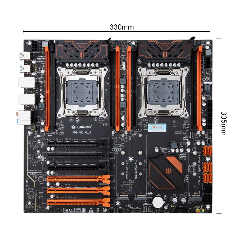 HUANANZHI X99 F8D PLUS LGA 201 - E5 2696 V3 บทวิจารณ์และราคา