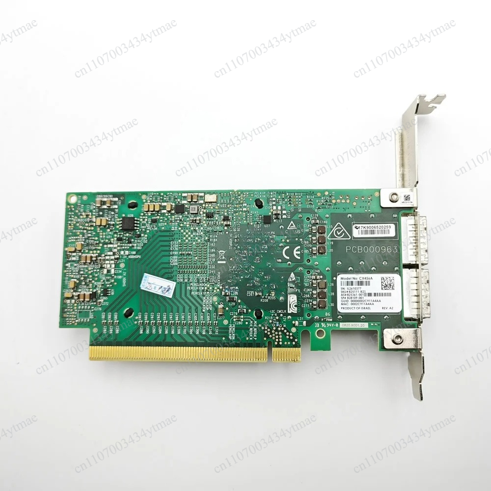 การ์ดเครือข่าย MCX456A-ECAT CX - 100Gbe Qsfp28 Network Card บทวิจารณ์และราคา