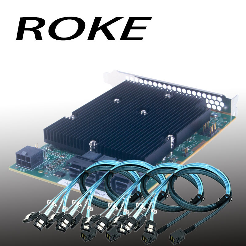 LSI SAS 9300-16I อะแดปเตอร์12ก - Lsi 9300 16I Hba It Mode บทวิจารณ์และราคา