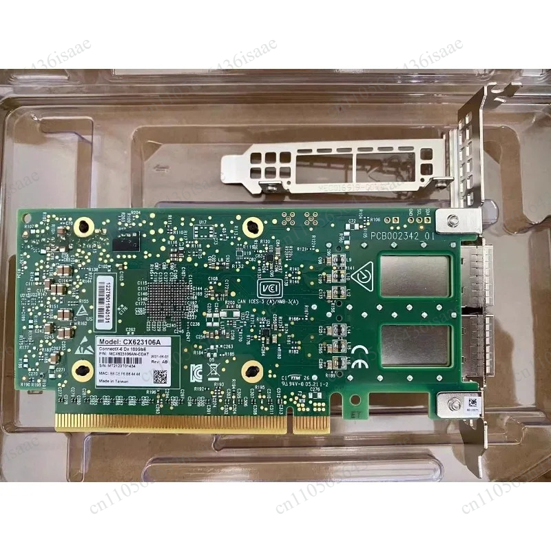 MCX623106AN-CDAT การ์ดเครือข่า - 100Gbe Qsfp28 Network Card บทวิจารณ์และราคา