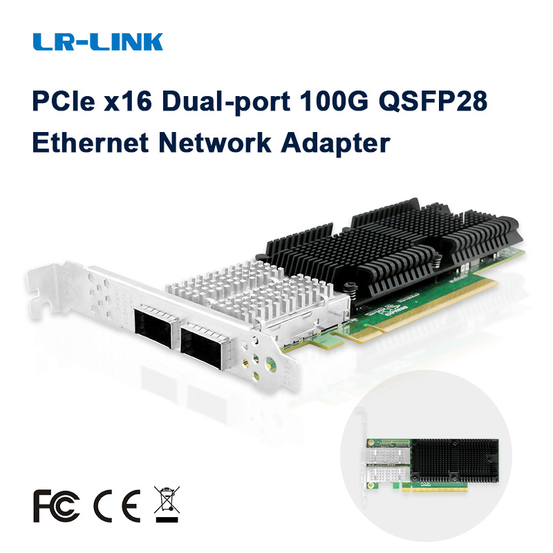 LR-LINK 1014PF 100G การ์ดเครือ - 100Gbe Qsfp28 Network Card บทวิจารณ์และราคา